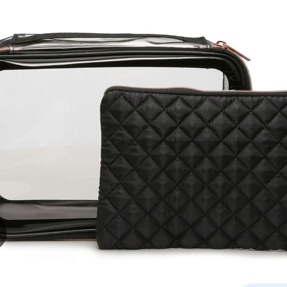 MyTagAlongs Clear Beauty Cube & Quilted Pouch - Picture 3 of 6